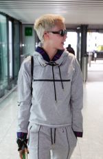 CARA DELEVINGNE at Heathrow Airport in London 07/15/2017