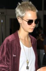 CARA DELEVINGNE at Los Angeles International Airport 05/29/2017