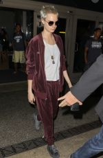 CARA DELEVINGNE at Los Angeles International Airport 05/29/2017