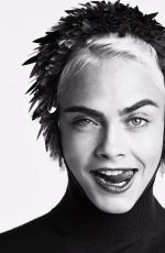 CARA DELEVINGNE for Glamour Magazine, August 2017