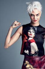 CARA DELEVINGNE for Glamour Magazine, August 2017
