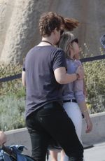 CARLSON YOUNG Out with Her Husband in Barcelona 07/10/2017
