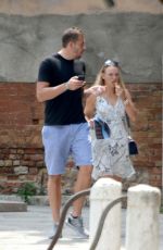 CAROLINE WOZNIACKI Out and About in Venice 07/13/2017