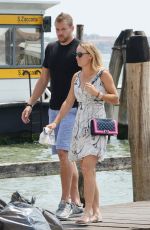 CAROLINE WOZNIACKI Out and About in Venice 07/13/2017