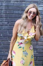 CATHERINE TYLDESLEY Leaves ITV Studios in London 07/07/2017