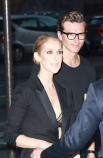 CELINE DION at Royal Monceau Hotel in Paris 07/21/2017