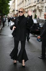 CELINE DION Leaves Royal Monceau Hotel in Paris 07/01/2017