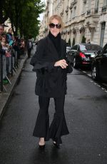 CELINE DION Leaves Royal Monceau Hotel in Paris 07/01/2017