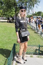 CHAIARA FERRAGNI at Chanel Fashion Show at Haute Couture Paris Fashion Week 07/04/2017