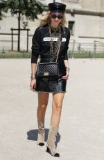 CHAIARA FERRAGNI at Chanel Fashion Show at Haute Couture Paris Fashion Week 07/04/2017