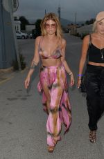 CHANEL WEST COAST and LANA SCOLARO Night Out in Ibiza 07/20/2017