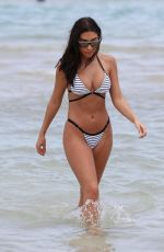 CHANTEL JEFFRIES and SARAH SNYDER on the Beach in Miami 07/22/2017
