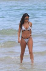 CHANTEL JEFFRIES and SARAH SNYDER on the Beach in Miami 07/22/2017