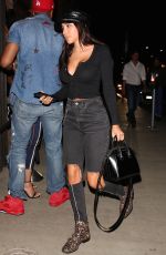 CHANTEL JEFFRIES and Wilmer Valderrama at Tao in Hollywood 07/15/2017