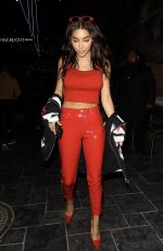 CHANTEL JEFFRIES Arrives at Dream Hollywood Hotel 07/11/2017