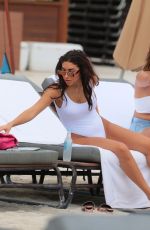 CHANTEL JEFFRIES in Swimsuit at a Beach in Miami 07/21/2017