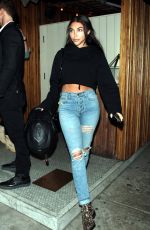 CHANTEL JEFFRIES Leaves Nice Guy in West Hollywood 07/17/2017
