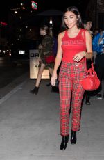 CHANTEL JEFFRIES Leaves Tao Restaurant in Hhollywood 07/14/2017