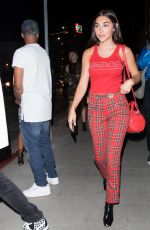 CHANTEL JEFFRIES Leaves Tao Restaurant in Hhollywood 07/14/2017