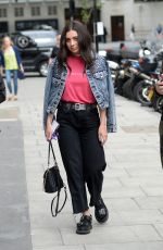 CHARLI XCX Arrives at BBC Studios in London 07/13/2017