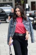 CHARLI XCX Arrives at BBC Studios in London 07/13/2017