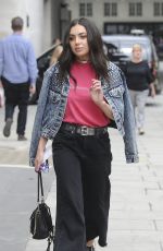 CHARLI XCX Arrives at BBC Studios in London 07/13/2017