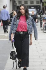 CHARLI XCX Arrives at BBC Studios in London 07/13/2017