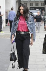 CHARLI XCX Arrives at BBC Studios in London 07/13/2017