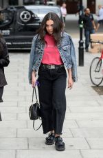 CHARLI XCX Arrives at BBC Studios in London 07/13/2017