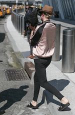 CHARLIZE THERON at JFK Airport in New York 07/18/2017