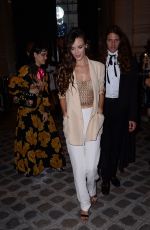 CHARLOTTE LE BON at Vogue Party at Paris Fashion Week 07/04/2017