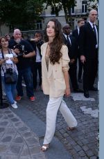 CHARLOTTE LE BON at Vogue Party at Paris Fashion Week 07/04/2017