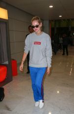 CHIARA FERRAGNI at CHarles De Gaulle Airport in Paris 07/02/2017