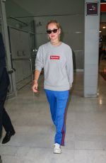 CHIARA FERRAGNI at CHarles De Gaulle Airport in Paris 07/02/2017