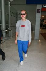 CHIARA FERRAGNI at CHarles De Gaulle Airport in Paris 07/02/2017