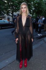CHIARA FERRAGNI at Fendi Fashion Show at Haute Couture Paris Fashion Week 07/05/2017