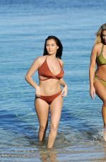 CHLOE GOODMAN and BIANCA GASCOIGNE in Bikini at a Beach in Cyprus 07/10/2017