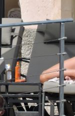 CHLOE LEWIS in Bikini at a Pool in Mallorca 07/26/2017