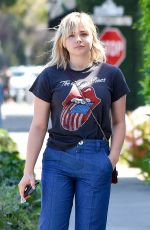 CHLOE MORETZ Out and About in Beverly Hills 07/07/2017