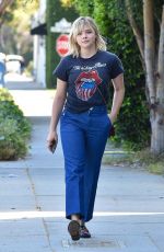 CHLOE MORETZ Out and About in Beverly Hills 07/07/2017