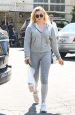 CHLOE MORETZ Out and About in Beverly Hills 07/25/2017