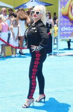 CHRISTINA AGUILERA at The Emoji Movie Premiere in Westwood 07/23/2017