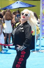 CHRISTINA AGUILERA at The Emoji Movie Premiere in Westwood 07/23/2017