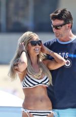 CHRISTINA EL MOUSSA in Bikini at a Boat in Newport 07/05/2017
