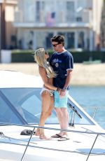 CHRISTINA EL MOUSSA in Bikini at a Boat in Newport 07/05/2017