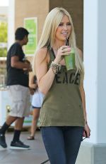 CHRISTINA EL MOUSSA Out with Her Dog in Orange County 07/07/2017