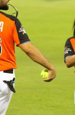 CHRISTINA MILIAN at 2017 MLB All-star Legends & Celebrity Softball in Miami 07/09/2017