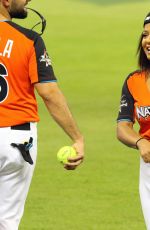 CHRISTINA MILIAN at 2017 MLB All-star Legends & Celebrity Softball in Miami 07/09/2017