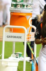 CHRISTINA MILIAN at 2017 MLB All-star Legends & Celebrity Softball in Miami 07/09/2017