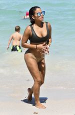 CHRISTINA MILIAN in Bikini at a Beach in Miami 07/01/2017